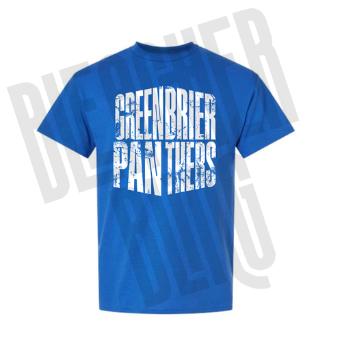 Greenbrier Panthers Standing Tall Tee
