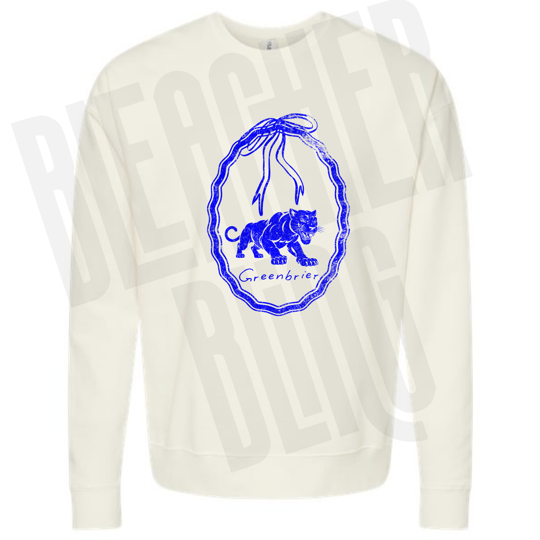 *PRE-ORDER* Blue Ribbon Panther Crewneck Sweatshirt
