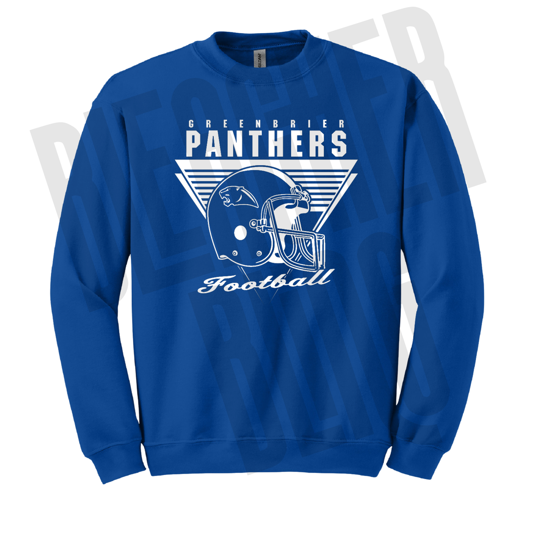 *PRE-ORDER* Panther Football Flashback Crewneck Sweatshirt