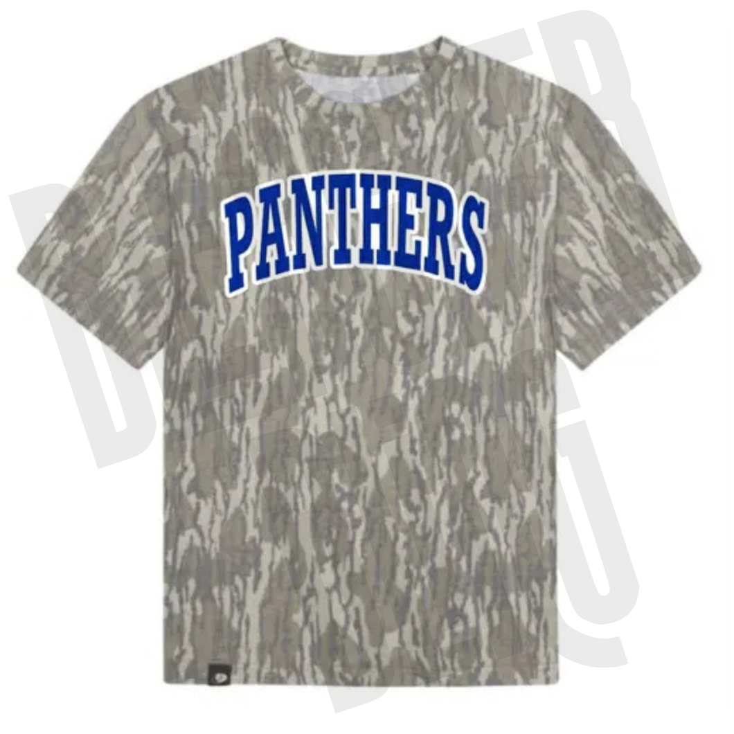 Mossy Oak Bottomland PANTHERS Vintage Washed Tee