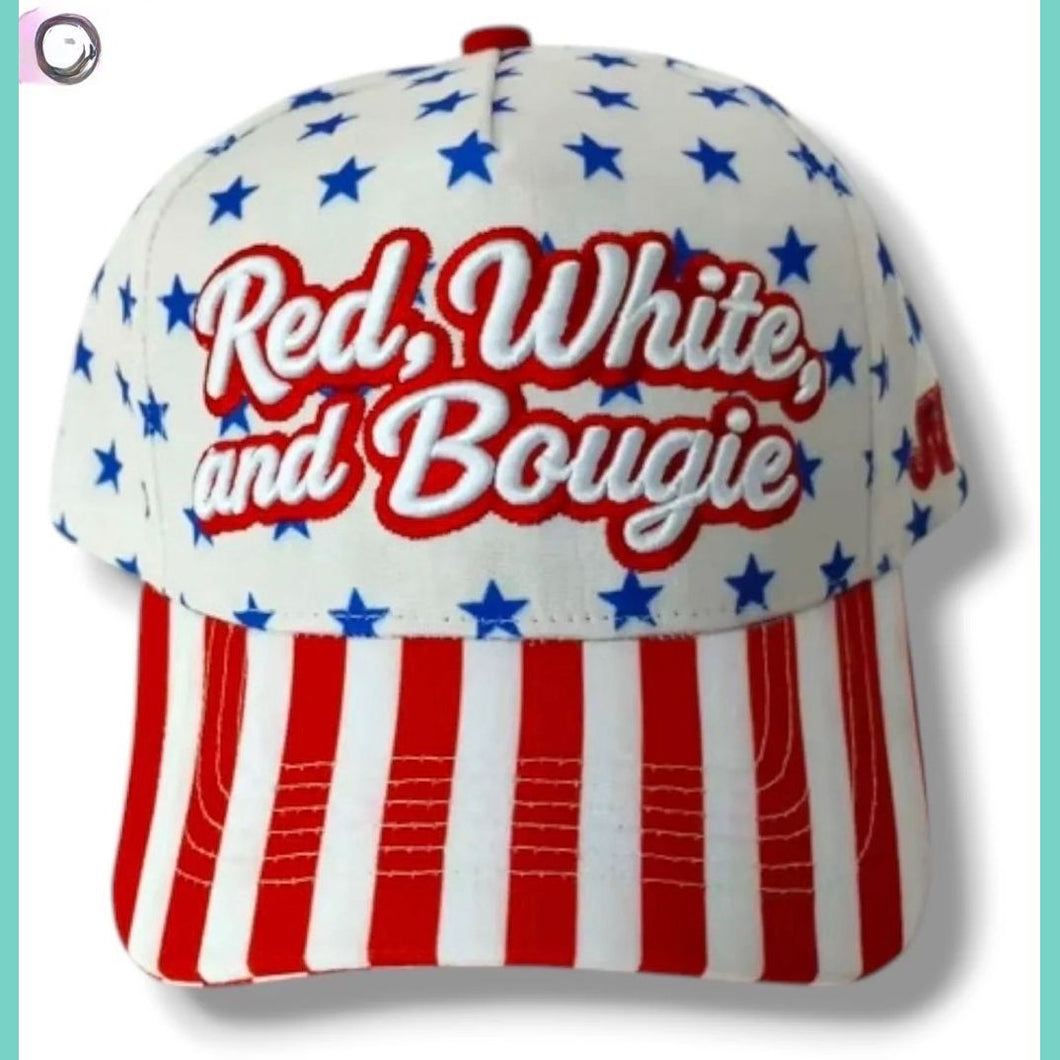 Red White And Bougie Hat