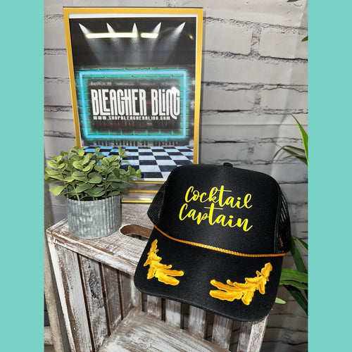 Cocktail Captain Trucker Hat