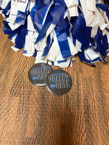 Panthers Volleyball Spirit Button