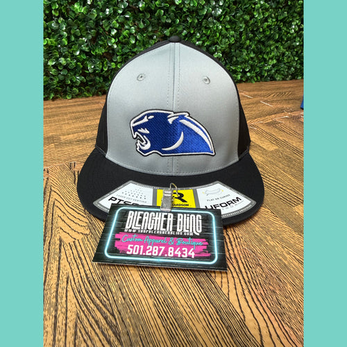 Panther Head Grey & Black Flex Fit