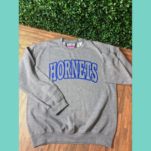 Hornets Graphite Crewneck