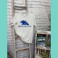 Silver Big Panther Head Performance Tee 25
