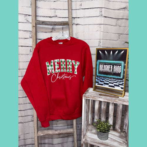 Merry Christmas Red Crewneck