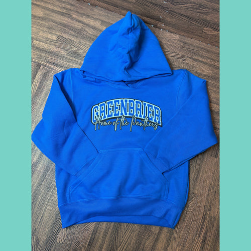 Youth Home Of The Panthers Hoodie