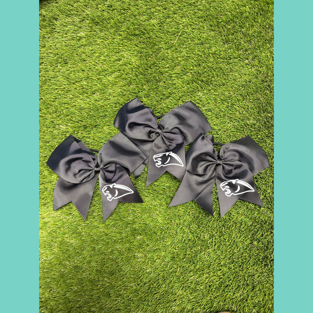 Black & White Panther Bow