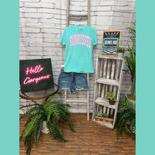 Mint & Pink Sunkissed Graphic Tee