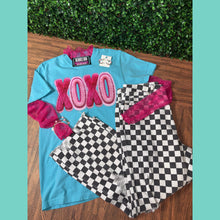 XOXO- Bleacher BLING Comfort Colors Tee