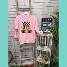 Blinged & Bold Nutcracker Pink Crewneck
