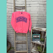Neon Pink Panthers Crewneck