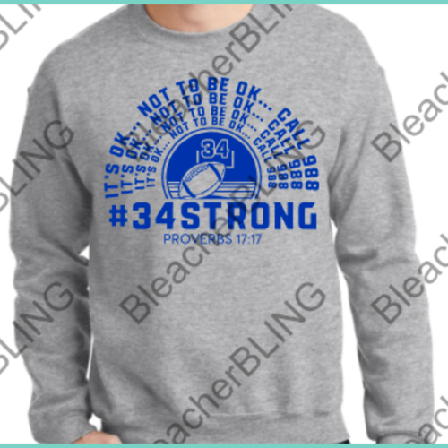 #34 Challenge GHS Hayden Simpson Crewneck Sweatshirt 2023