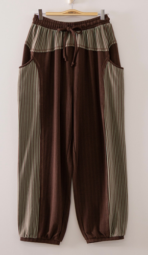 Contrast Striped Joggers