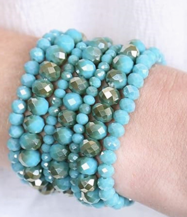 Turquoise Stackable Bracelet Set
