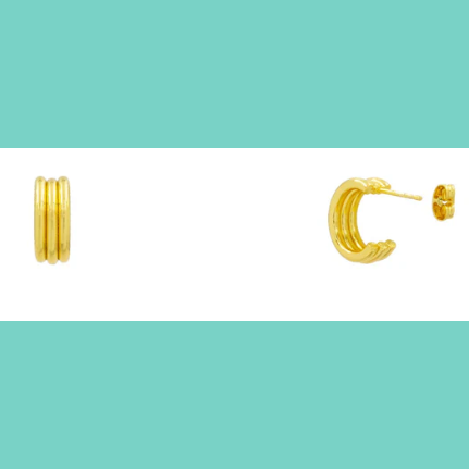 Stainless Steel Hoop Earring