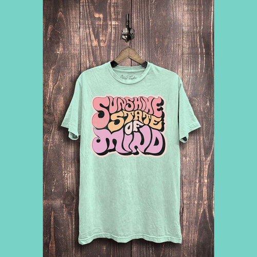 Sunshine State of Mind Mineral Washed Graphic T