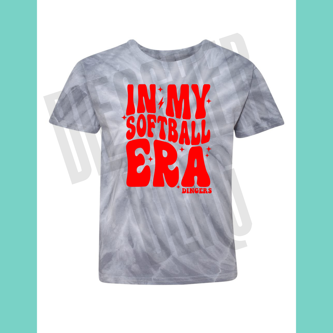 Youth Dingers Tie Dye Softball Era