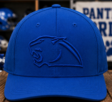 ** PRE-ORDER**** Blue on Blue Puff Panther Snapback Hat