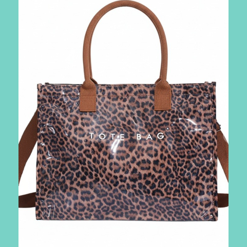 Leopard Luxe Tote
