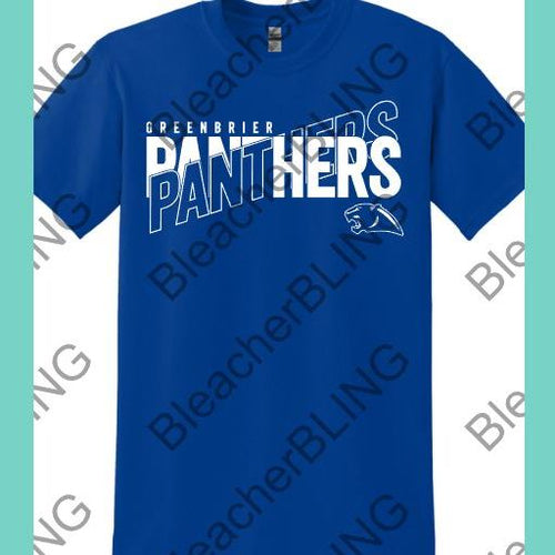 Panthers Criss Cross Tee 25