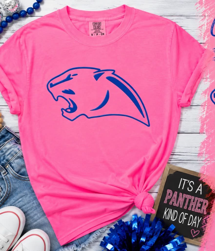 Pink Out Panther Puff
