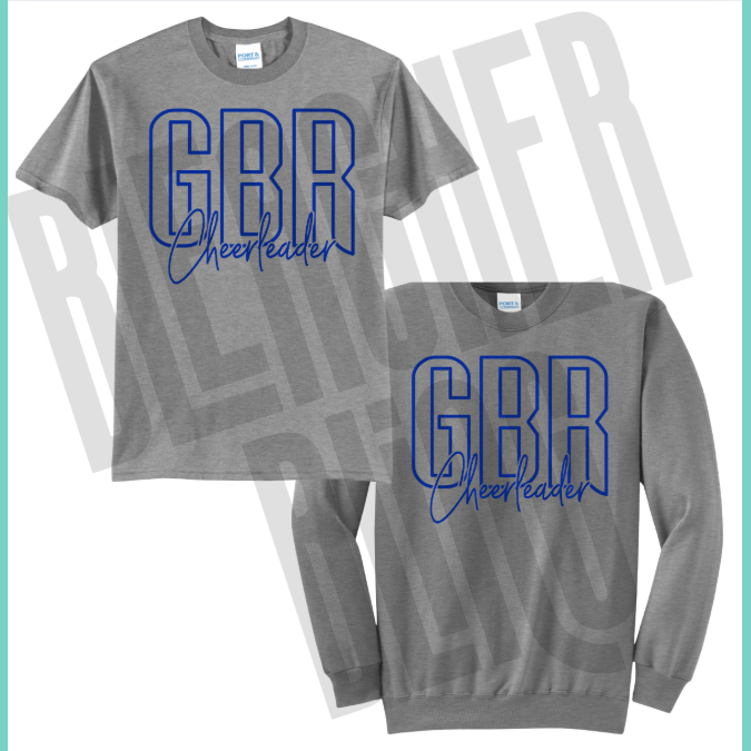 GBR Cheer Tee/Crewneck Sweatshirt