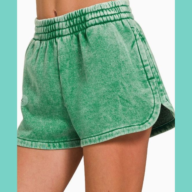 Mint Washed Out Wild Shorts