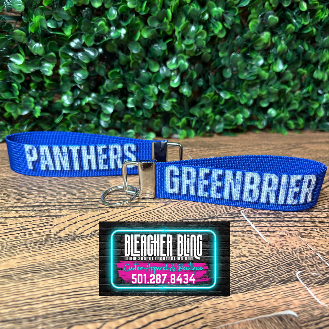 Greenbrier Panthers Dual Sided Keychain