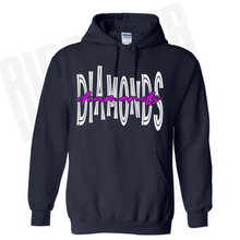 Diamonds Navy Tee/Hoodie/Crewneck