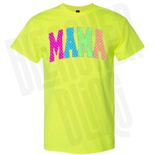 *PRE ORDER* Neon Polka-Dot MAMA Tee