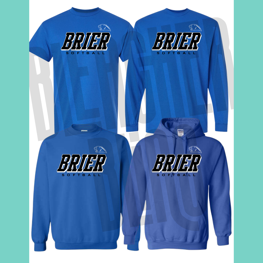 BRIER Softball Royal 25 PRE-ORDER