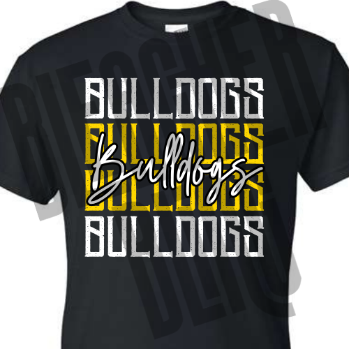 Rockin Bulldogs Graphic Tee