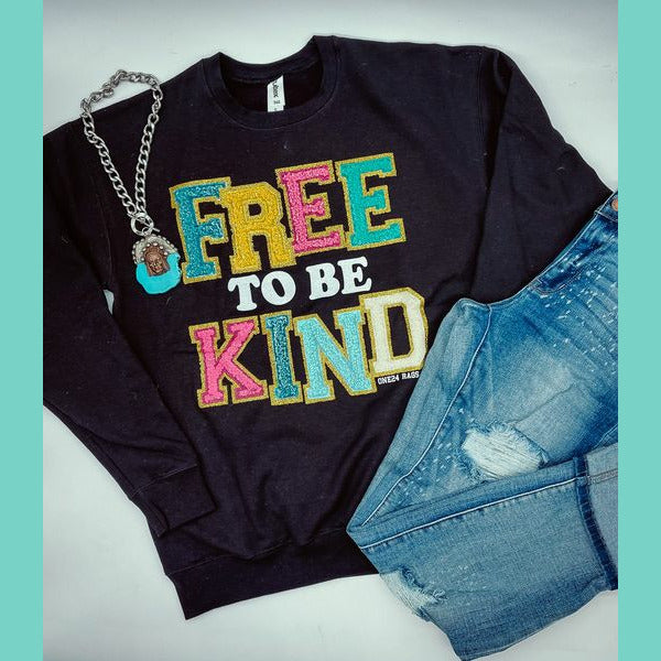 Free To Be Kind Crewneck Sweatshirt