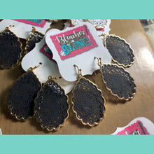 Mandala Drop Earrings
