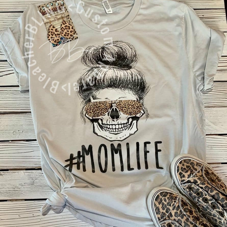 MOMLIFE leopard tee