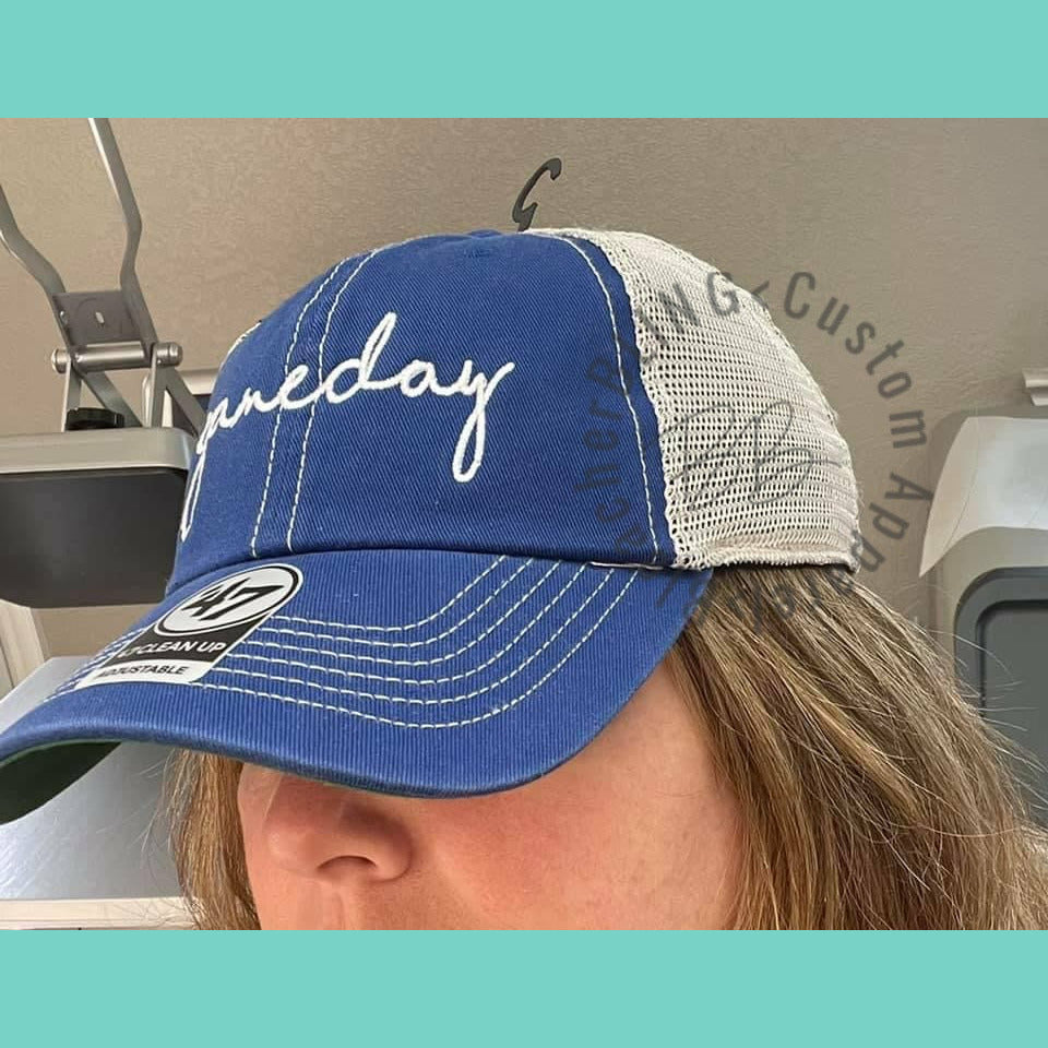 Game Day Embroidered Cap