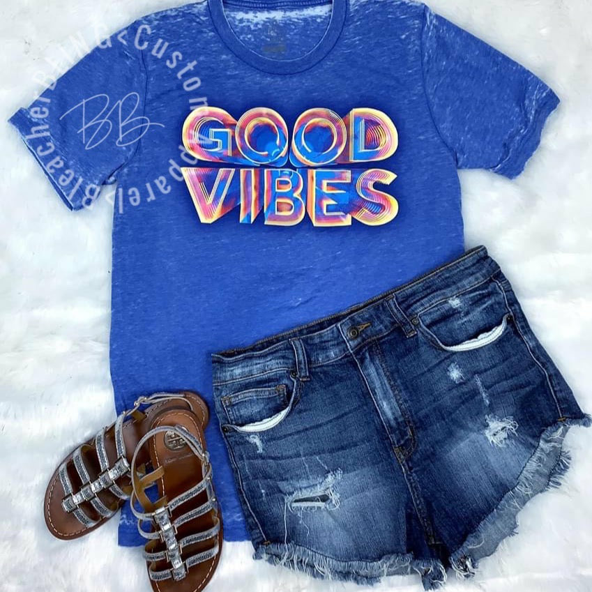GOOD VIBES Graphic Tee