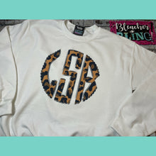 Leopard Circle Monogram Shirt