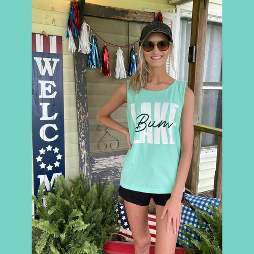 LAKE Bum Comfort Color Tank