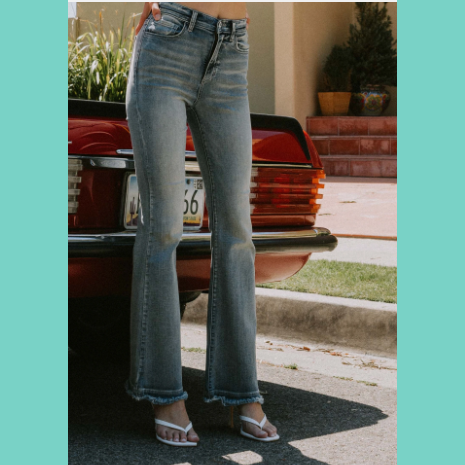 High Rise Vintage Flare Jeans