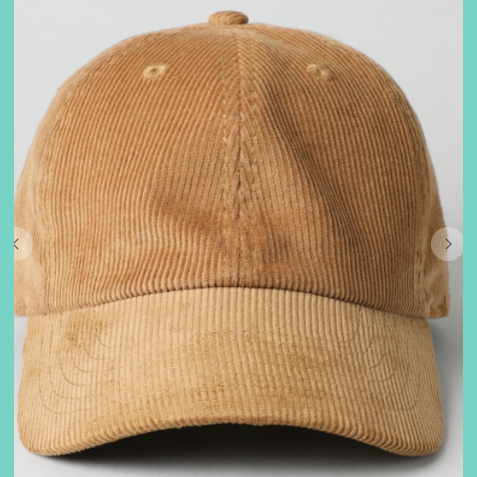 Corduroy Cap