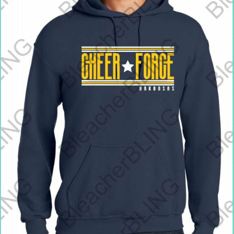 Cheer Force Line 2-Color Logo Hoodie