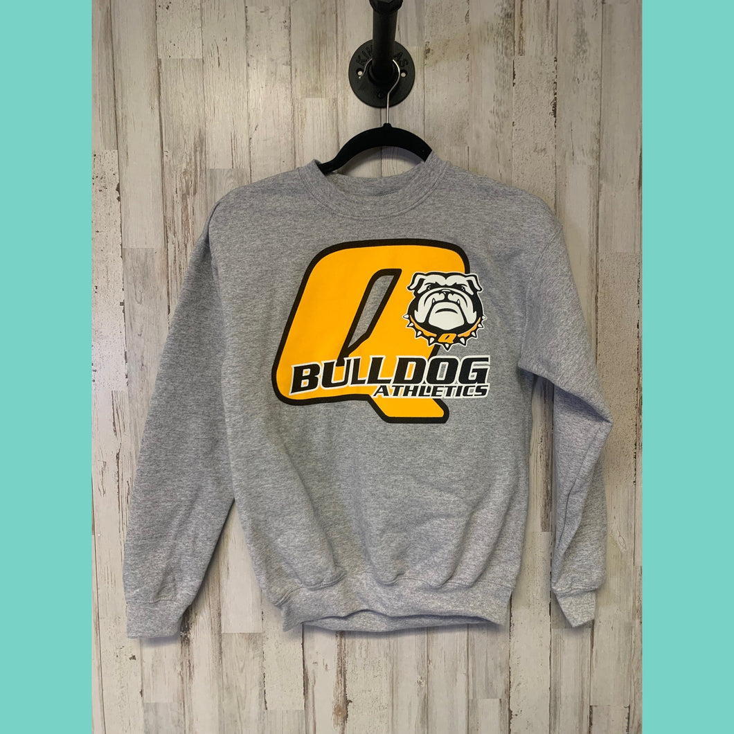 Quitman Bulldogs Youth Crewneck Sweatshirt